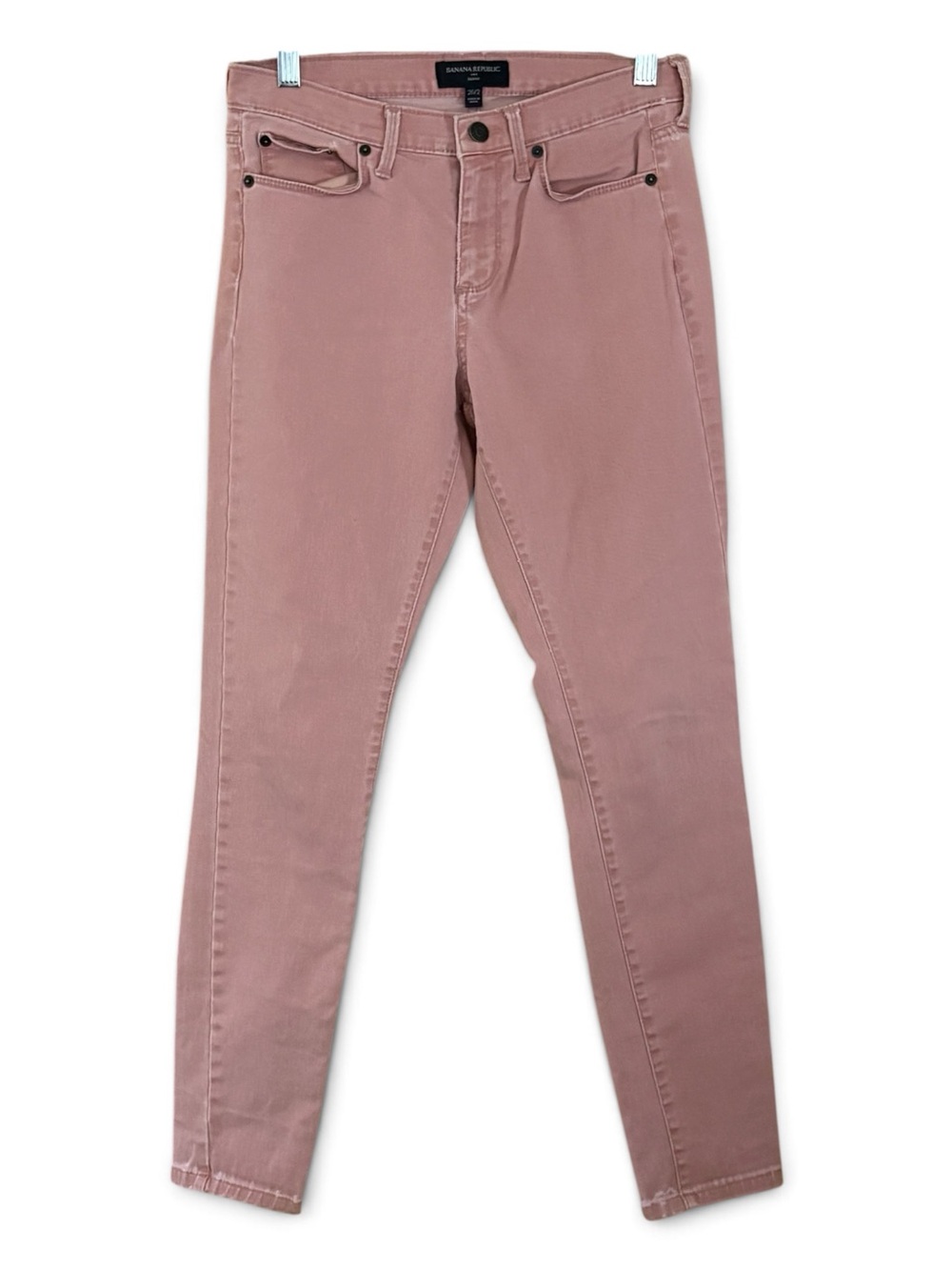 Banana Republic Skinny Jeans in Rosewood Pink